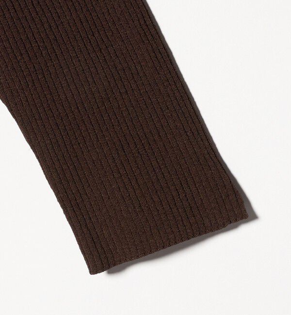 UNITED ARROWS「7分袖 シャツ コンビ ポロニット」|ニット・セーター|