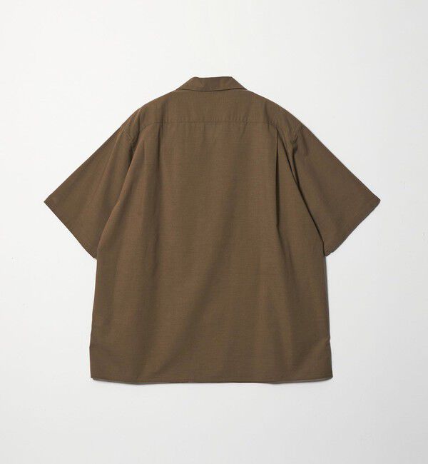 STEVEN ALAN「＜Steven Alan＞ コットン/ウール ボイル オープンカラー シャツ BOX」|シャツ・ブラウス|