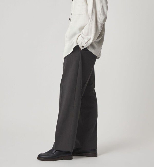 STEVEN ALAN「＜Steven Alan＞ TW サッカー イン ツープリーツ ドレス トラウザーズ」|スラックス|