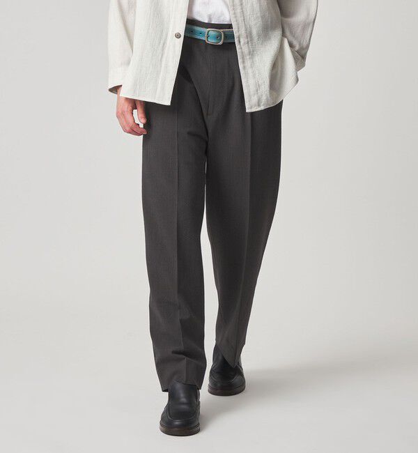 STEVEN ALAN「＜Steven Alan＞ TW サッカー イン ツープリーツ ドレス トラウザーズ」|スラックス|