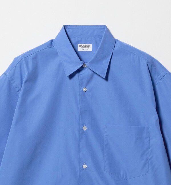 BEAUTY&YOUTH UNITED ARROWS「HI-LINE 120/2 スーピマ ブロード レギュラー ショートスリーブ シャツ 」|シャツ・ブラウス|