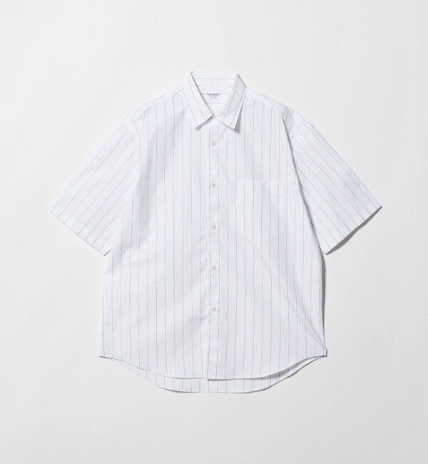 BEAUTY&YOUTH UNITED ARROWS「HI-LINE 120/2 スーピマ ブロード レギュラー ショートスリーブ シャツ 」|シャツ・ブラウス|NAVY