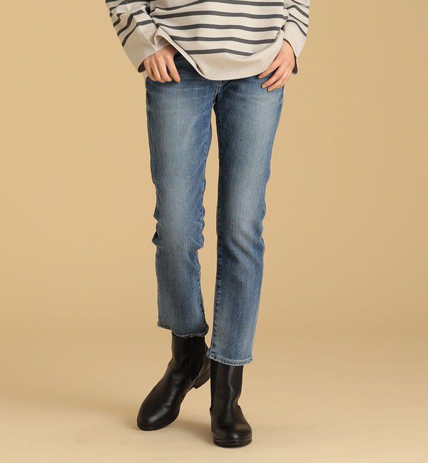 Ray BEAMS 「RED CARD TOKYO / Anniversary Slim テーパード デニムパンツ」|デニム|