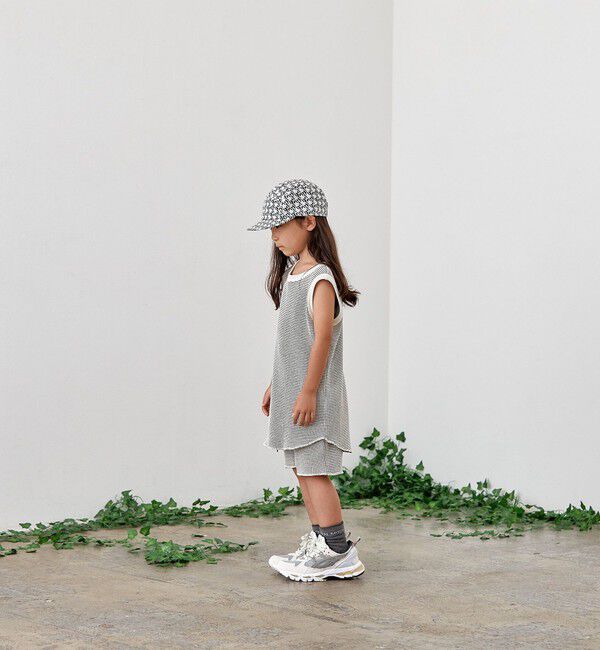 SHIPS KIDS「MOUN TEN.:95～140cm / バイカラー ワッフル ショーツ」|その他|