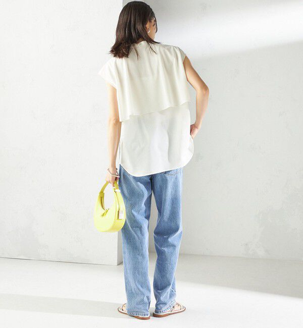 SHIPS for women「〈洗濯機可能〉ストレート フィット デニム パンツ」|デニム|