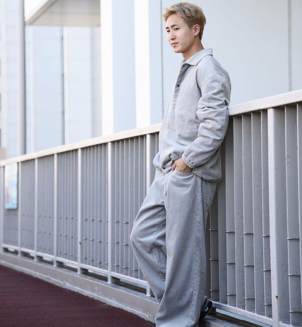 SHIPS「City Ambient Products:〈手洗い可能〉コーデュロイ バギー ストレート パンツ」|その他|