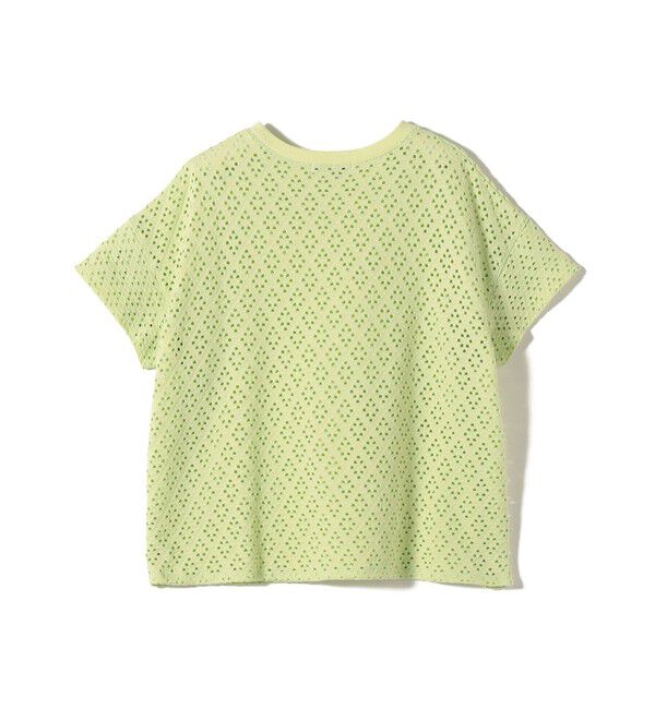 SHIPS for women「《一部追加予約》〈手洗い可能〉アイレット ショート スリーブ プルオーバー」|Tシャツ・カットソー|