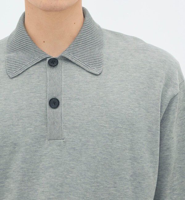 CABaN「コットン ポロニットプルオーバー」|ニット・セーター|