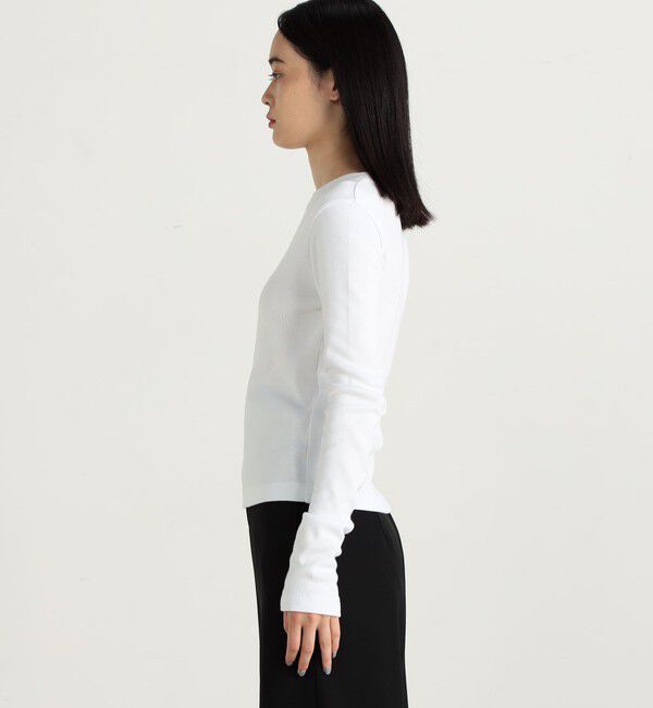 Edition「コットンフライス クルーネックトップス」|Tシャツ・カットソー|