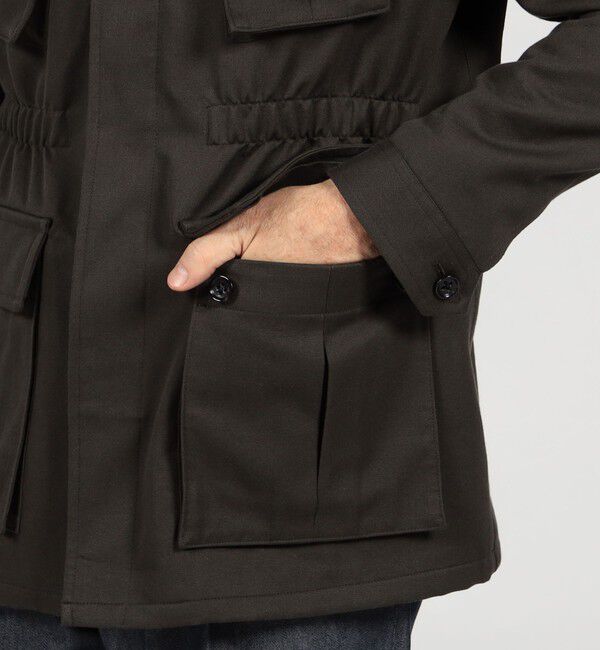 TOMORROWLAND MENS「コットンウール ファティーグジャケット BRADFORD SYSTEM」|ブルゾン・スタジャン|