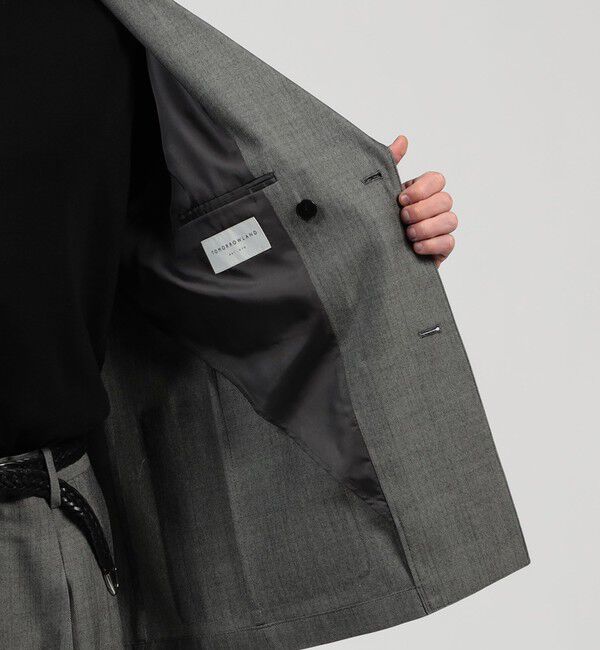 TOMORROWLAND MENS「ハルトウールツイル ダブルブレステッド 4Bジャケット」|テーラードジャケット|