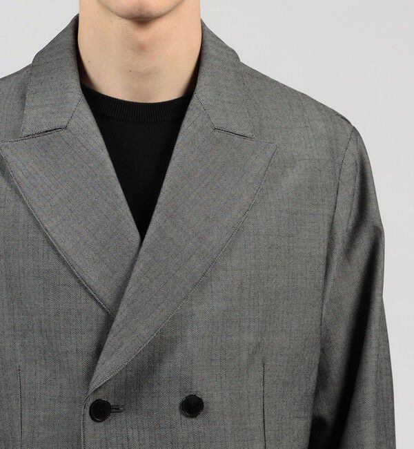 TOMORROWLAND MENS「ハルトウールツイル ダブルブレステッド 4Bジャケット」|テーラードジャケット|