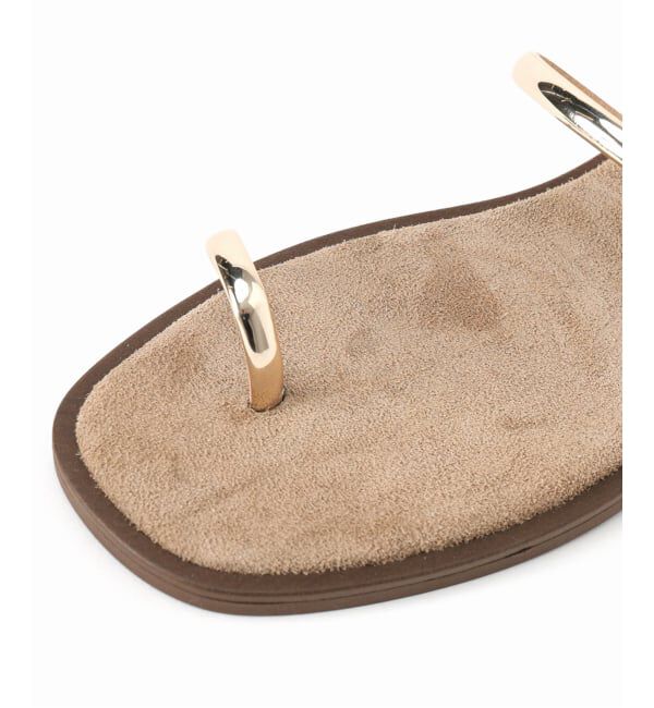 IENA「《追加2》NICOLAS LAINAS フラットサンダル」|サンダル|