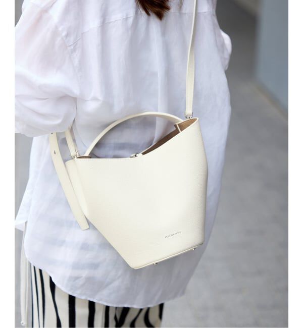 IENA「FEEL AND TASTE/フィールアンドテイスト Lilly バッグ F211B511」|ハンドバッグ|ナチュラル