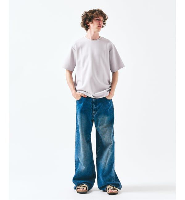417 EDIFICE「【UTILITY LIGHT】DRY&COOL ワイドT」|Tシャツ・カットソー|
