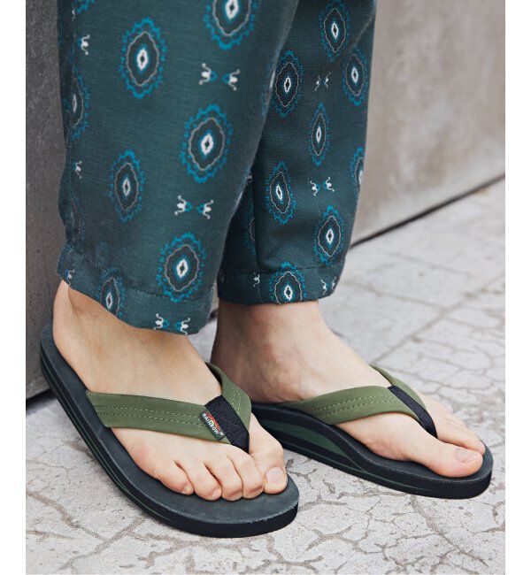 JOURNAL STANDARD relume「RAINBOW SANDALS / レインボーサンダル 別注 Double Layer レザーサンダル」|サンダル|