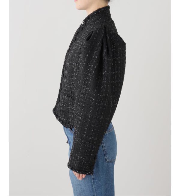 JOURNAL STANDARD「【VIVIANO / ヴィヴィアーノ】 TWEED COL MONTANT JACKET」|テーラードジャケット|