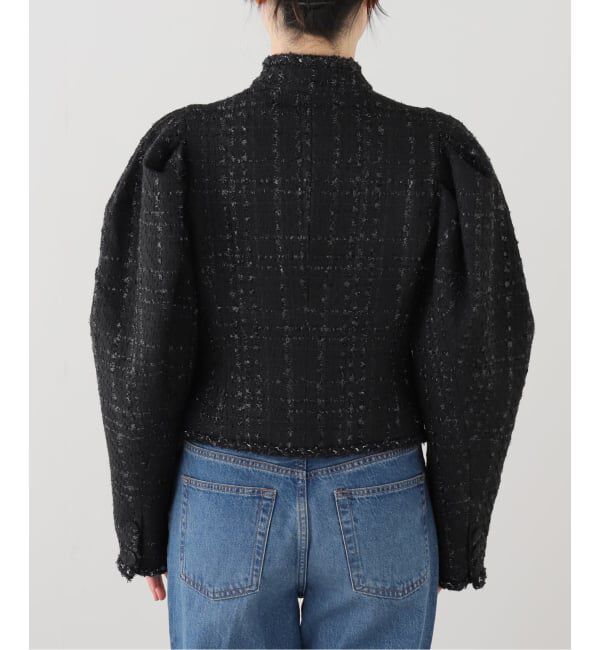 JOURNAL STANDARD「【VIVIANO / ヴィヴィアーノ】 TWEED COL MONTANT JACKET」|テーラードジャケット|