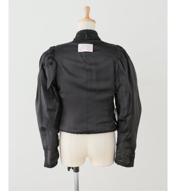 JOURNAL STANDARD「【VIVIANO / ヴィヴィアーノ】 TWEED COL MONTANT JACKET」|テーラードジャケット|