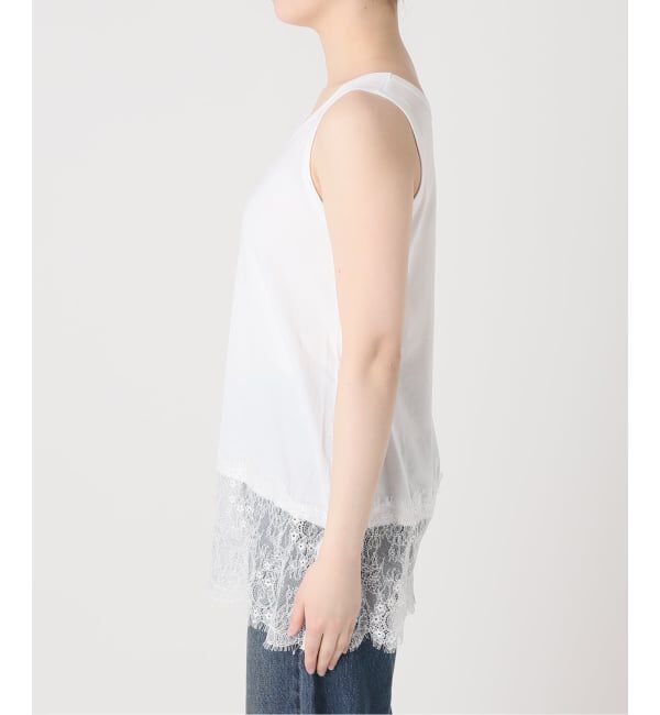 JOURNAL STANDARD「《追加予約3》レースヘムシアータンク」|Tシャツ・カットソー|