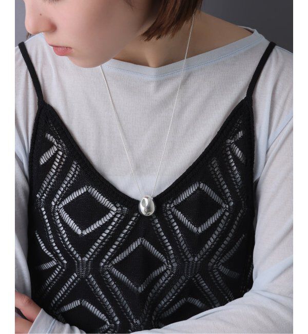 Spick and Span「【SAMH by LILAS】PUFFロングネックレス SV」|ネックレス|