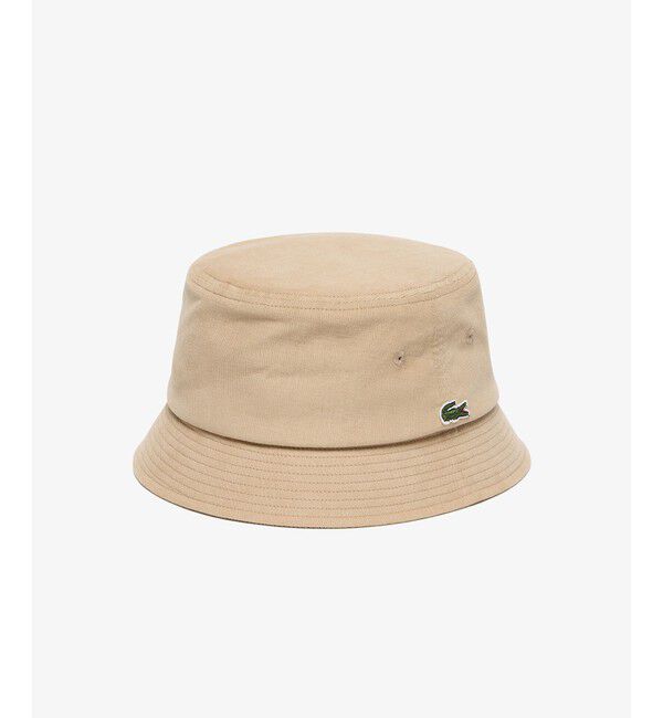 LACOSTE「ワンポイントワニロゴコーデュロイハット」|ハット|