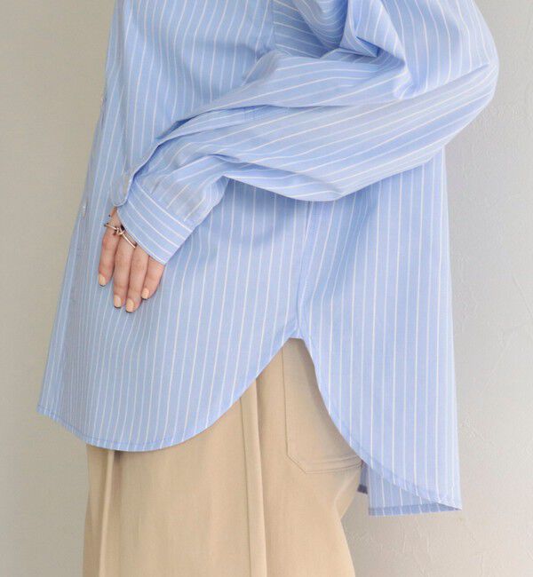 fredy emue「【GEVACO/ゲバコ】バンドカラーロングスリーブシャツ」|シャツ・ブラウス|