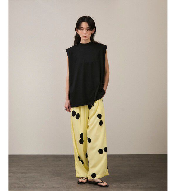 SALON adam et rope'「【gicipi（ジチピ）】SPIGOLA リラックスノースリーブ」|タンクトップ|