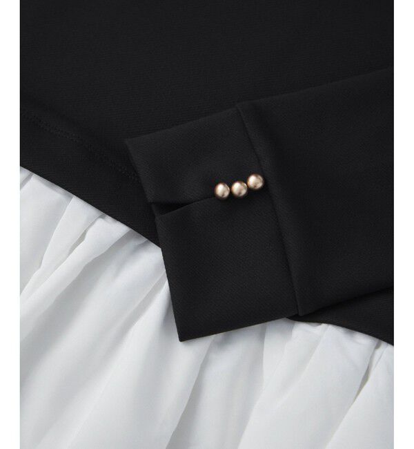 Rope&rsquo;Picnic「布帛ドッキングペプラムギャザープルオーバー」|Tシャツ・カットソー|