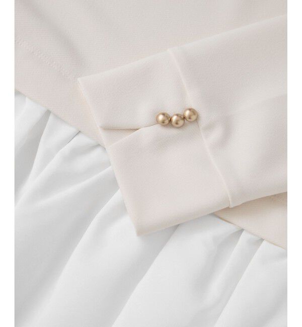 Rope&rsquo;Picnic「布帛ドッキングペプラムギャザープルオーバー」|Tシャツ・カットソー|