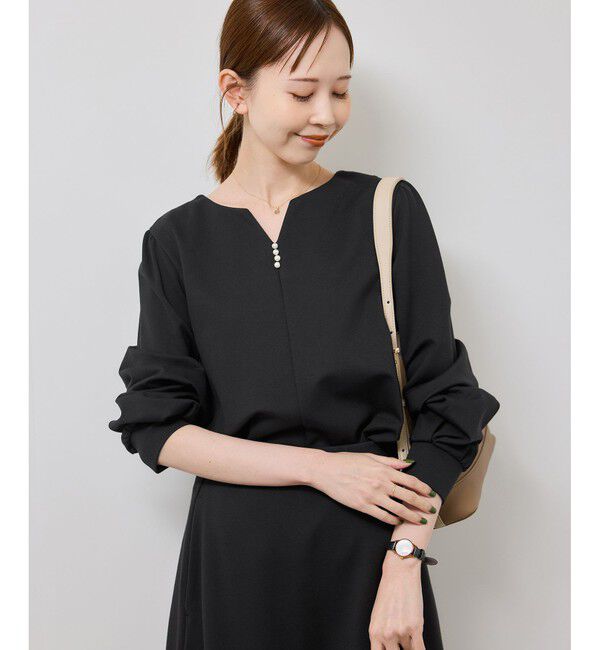 Rope&rsquo;Picnic「パール付きポンチプルオーバー/セットアップ対応」|Tシャツ・カットソー|