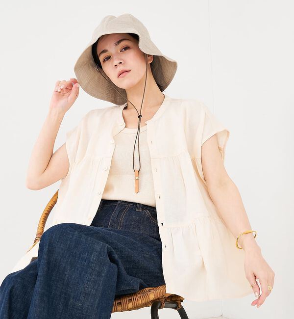 collex「【Nine Tailor/ナインテーラー】 Canna Hat リネンハット」|その他|