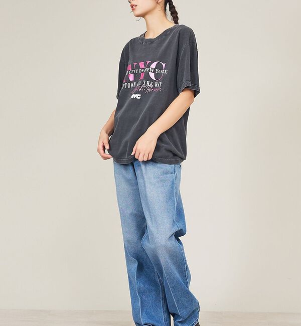 ABAHOUSE「【GOOD ROCK SPEED / グッドロックスピード】NYC/ NewYo」|Tシャツ・カットソー|