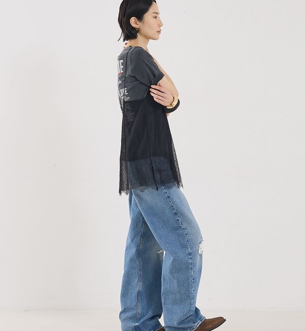 The Store by C' 「【REMI RELIEF】【別注】YOU ROCKツアーTee柄半袖カットソー【」|Tシャツ・カットソー|