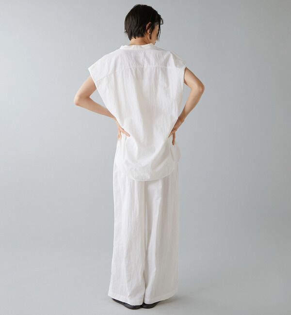 Liesse「高機能素材スキッパーシャツ」|シャツ・ブラウス|