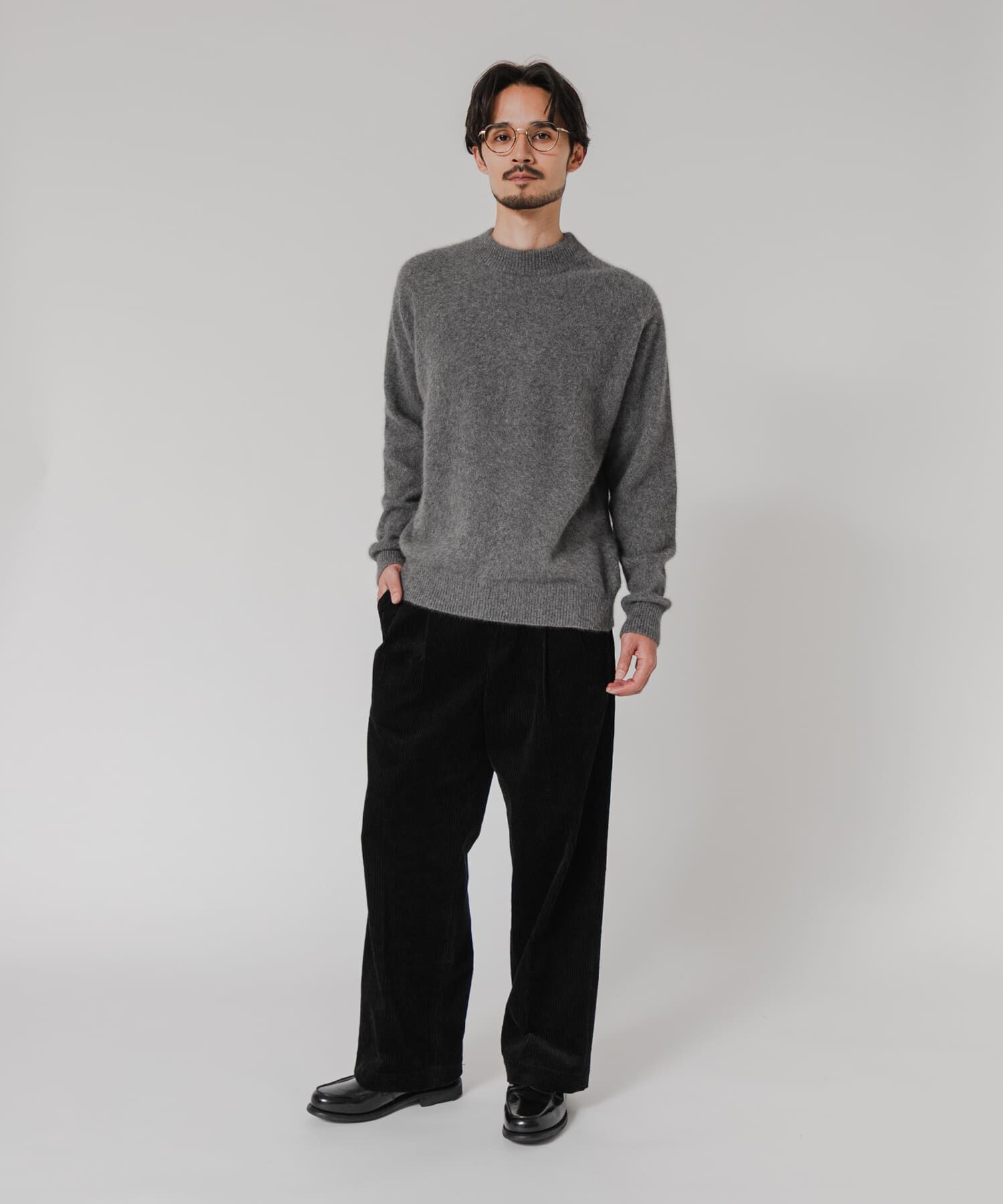 URBAN RESEARCH「FOX CASHMERE CREW-NECK KNIT」|ニット・セーター|