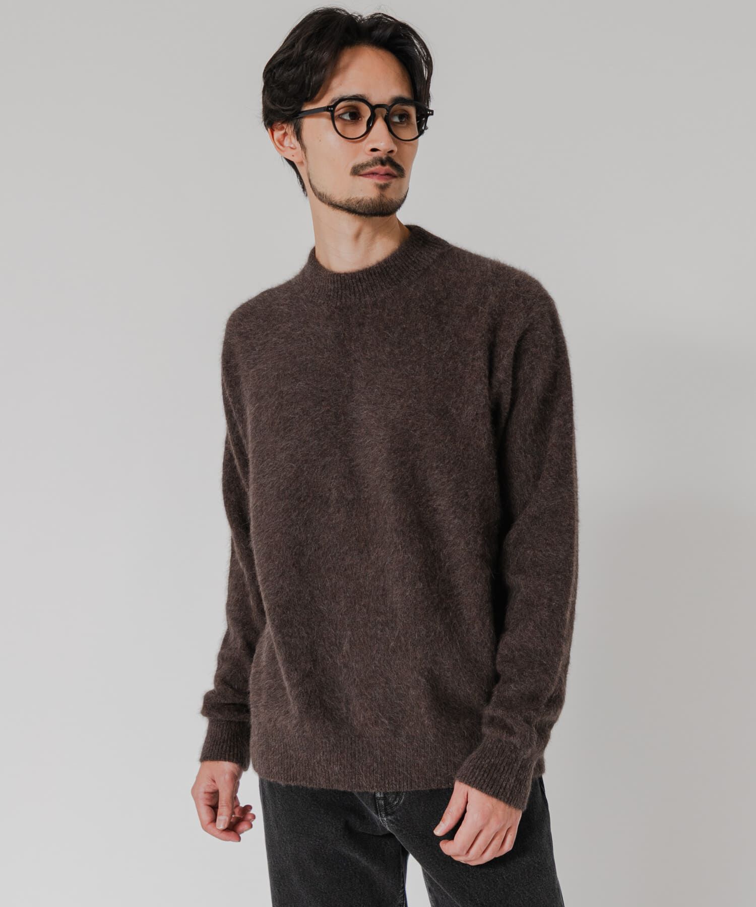 URBAN RESEARCH「FOX CASHMERE CREW-NECK KNIT」|ニット・セーター|