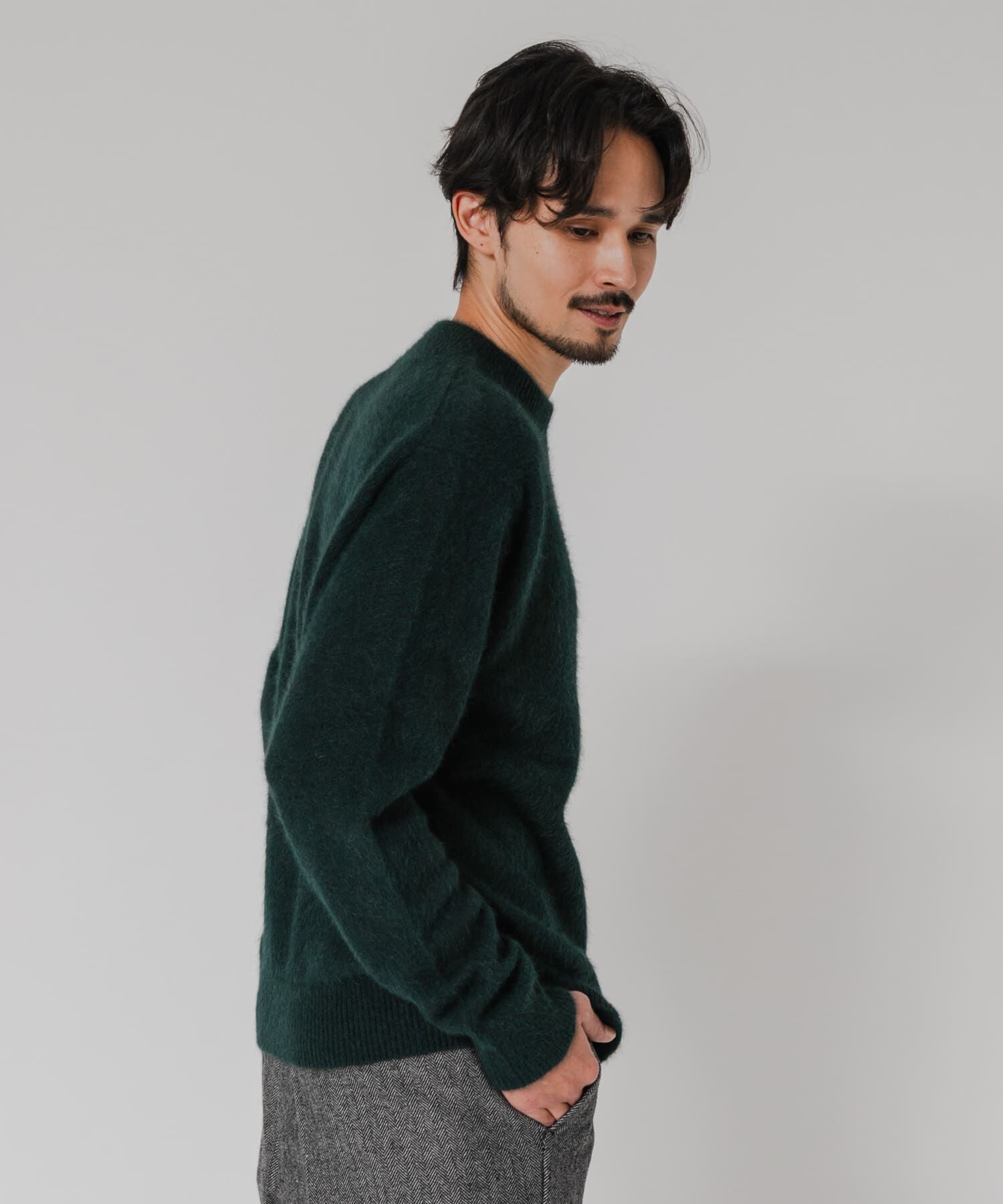 URBAN RESEARCH「FOX CASHMERE CREW-NECK KNIT」|ニット・セーター|
