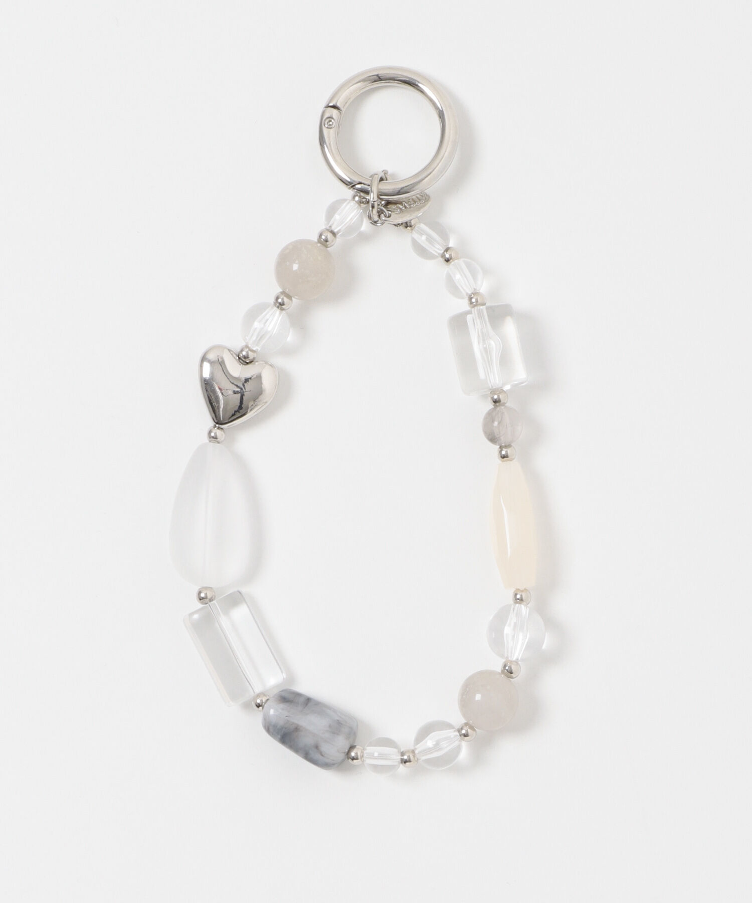 SMELLY「クリアビーズモチーフキーチェーン」|チャーム・キーホルダー|