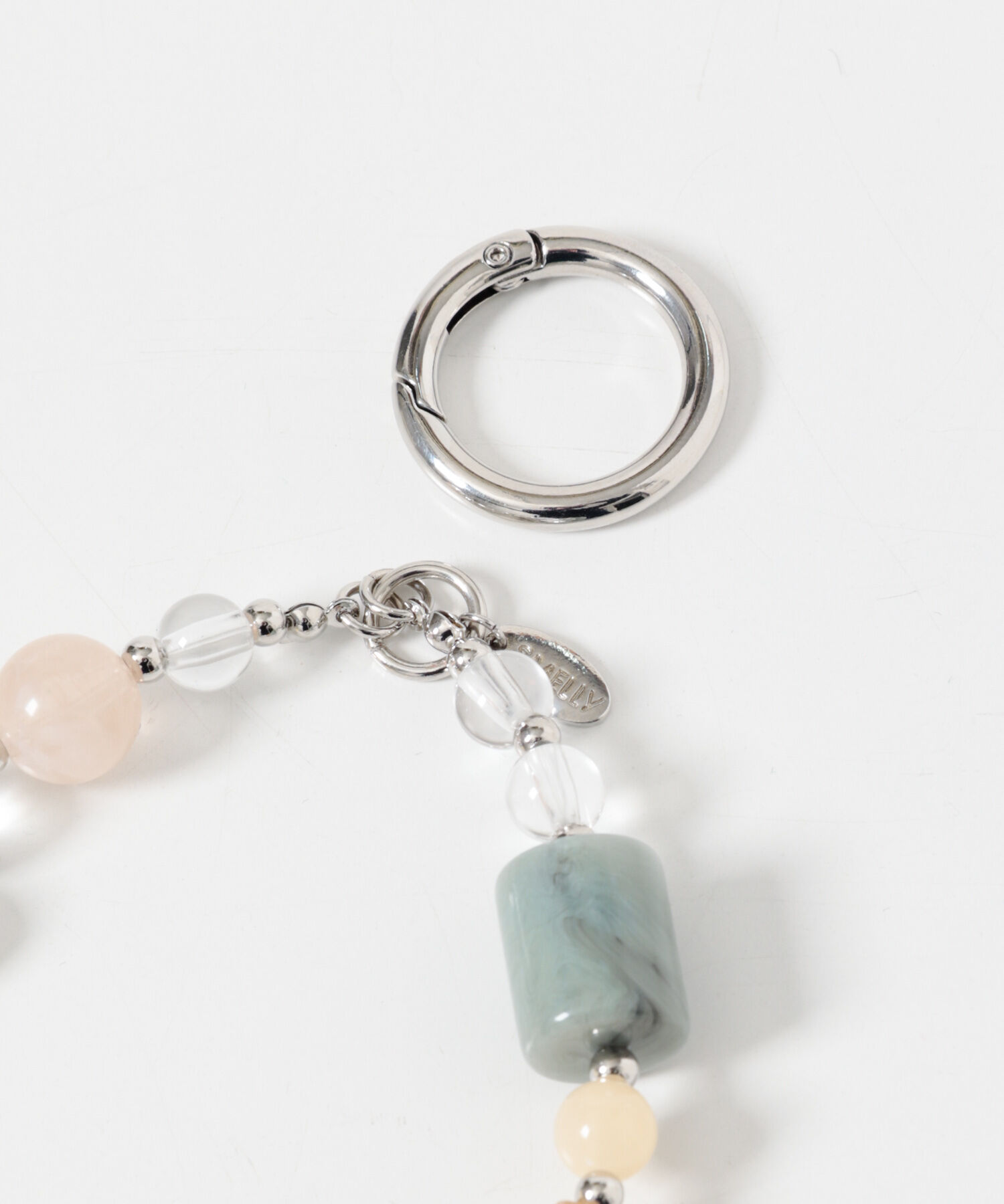 SMELLY「クリアビーズモチーフキーチェーン」|チャーム・キーホルダー|