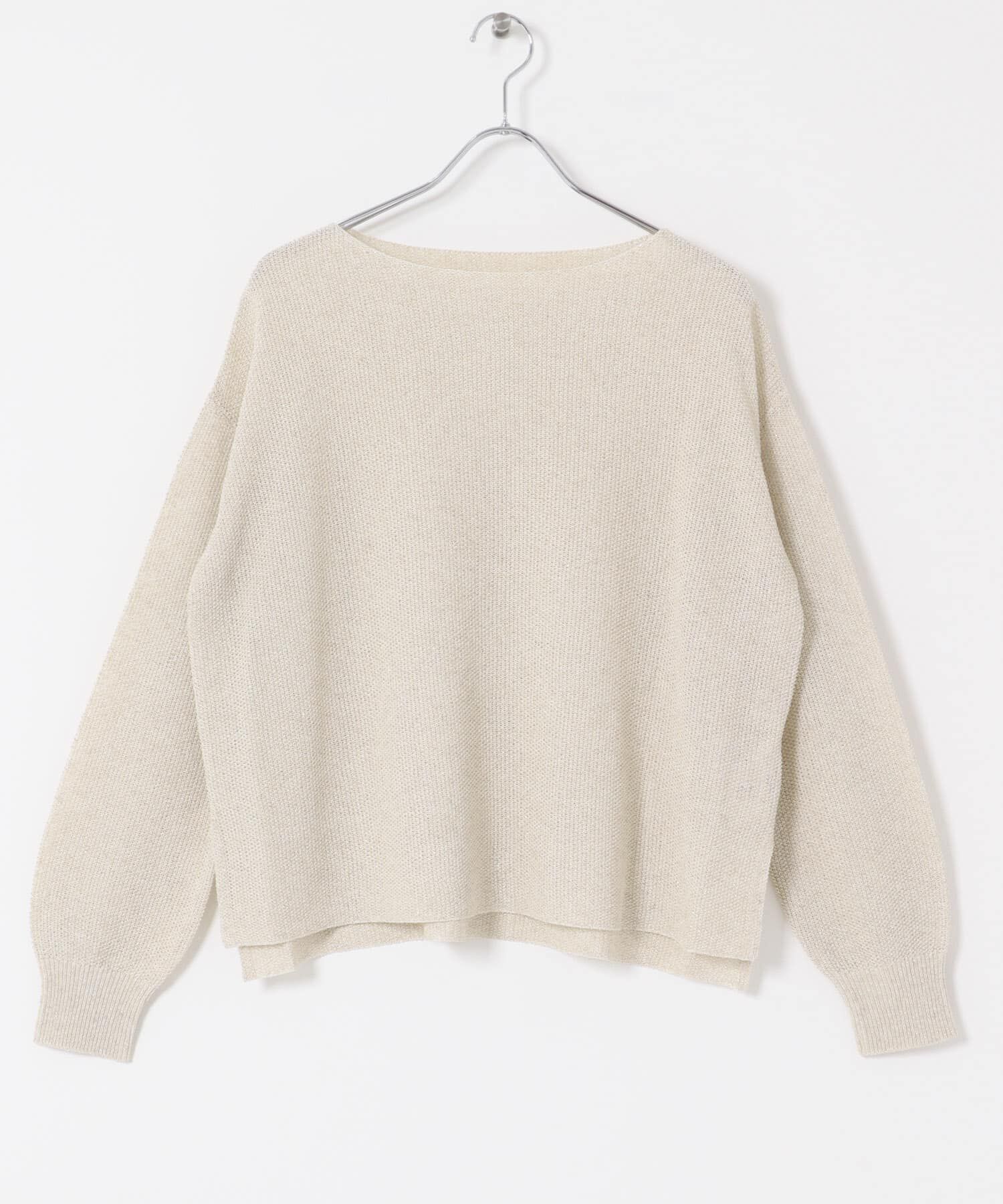 URBAN RESEARCH DOORS「ラメシアーリラックスニット」|ニット・セーター|