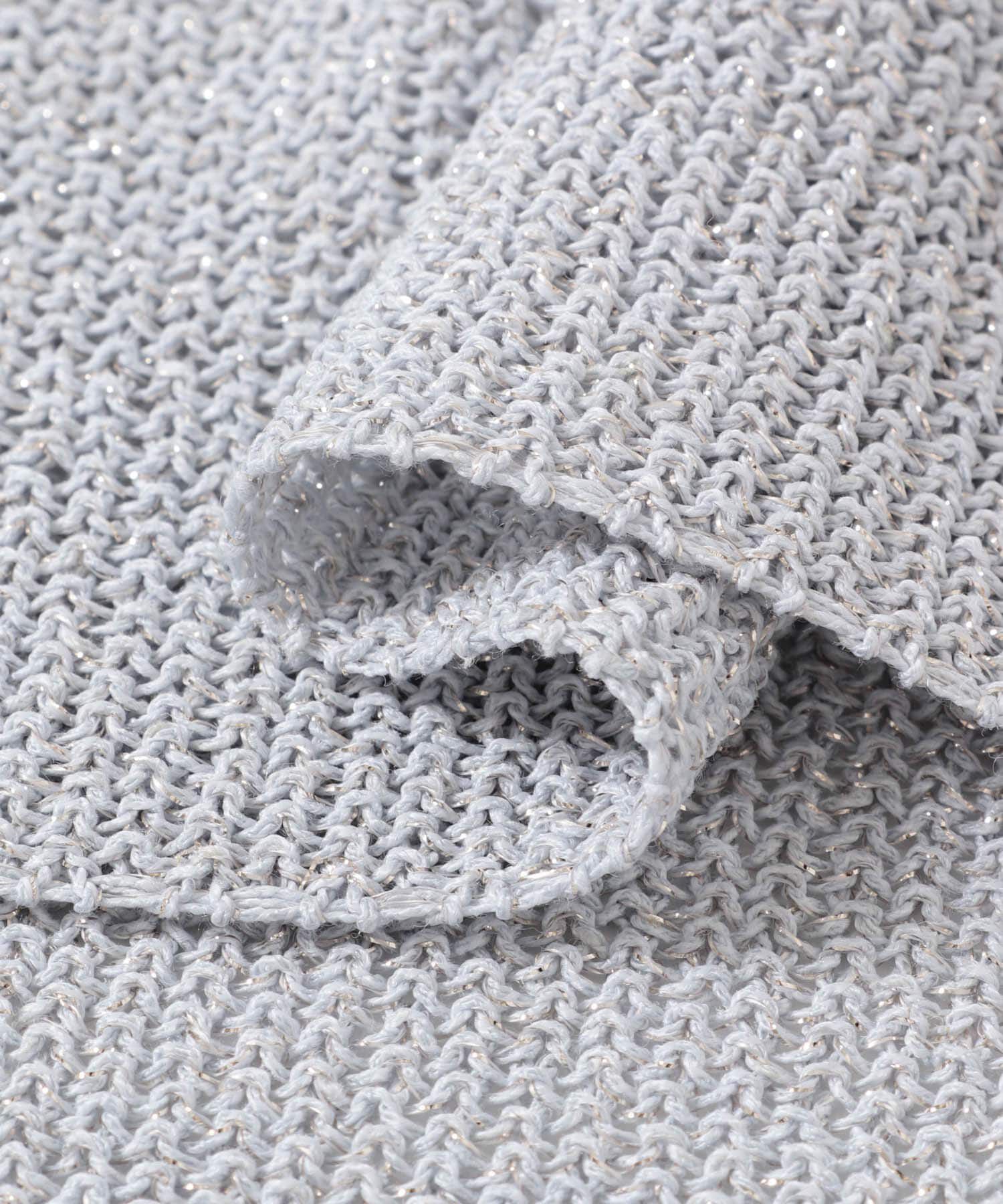 URBAN RESEARCH DOORS「ラメシアーリラックスニット」|ニット・セーター|