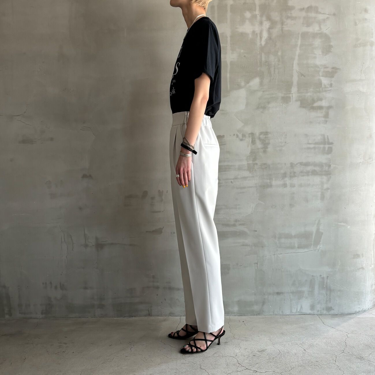 HELIOPOLE「HELIOPOLE DUBLE CROSS TEPARD PANTS」|チノ|