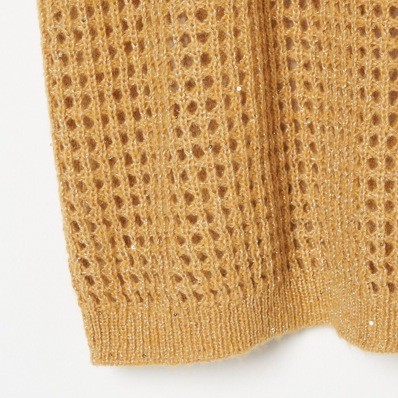 HELIOPOLE「HELIOPOLE SHEER SPANGLE KNIT」|ニット・セーター|