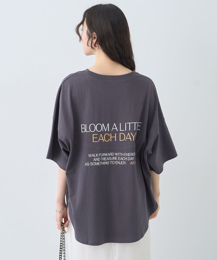 earth music&ecology「ドルマンバックプリントTee」|Tシャツ・カットソー|