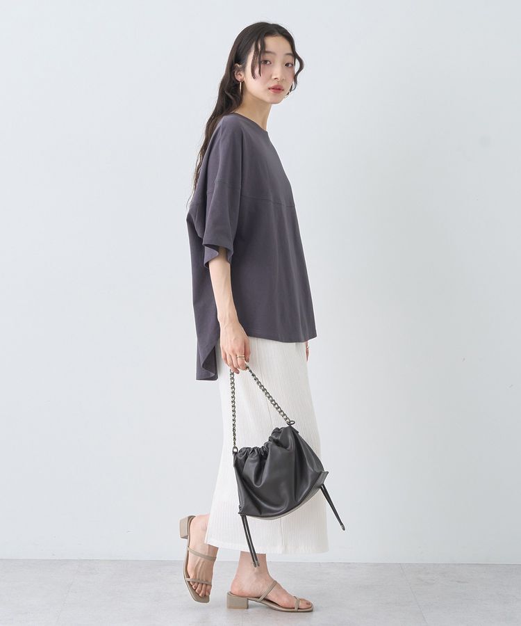 earth music&ecology「ドルマンバックプリントTee」|Tシャツ・カットソー|