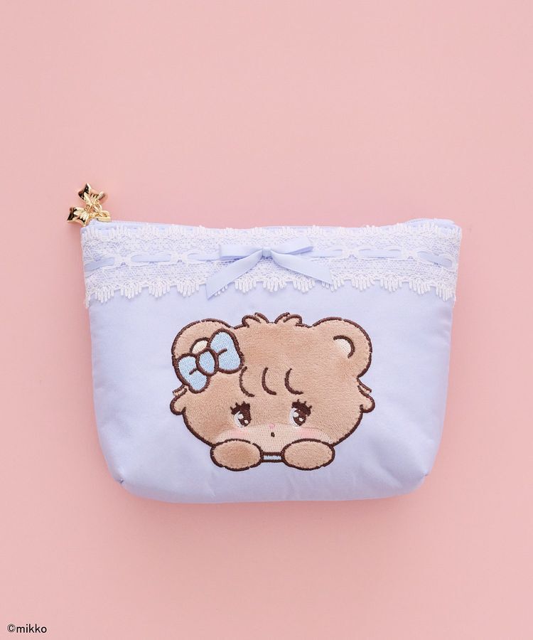 Maison de FLEUR「Lil ala mode ポーチ」|ポーチ|ライトブルー