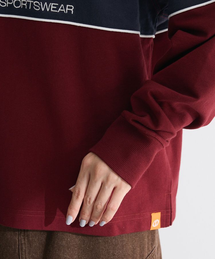 Green Parks「SPALDING別注 ハーフZIPスウェット」|スウェット・ジャージ|