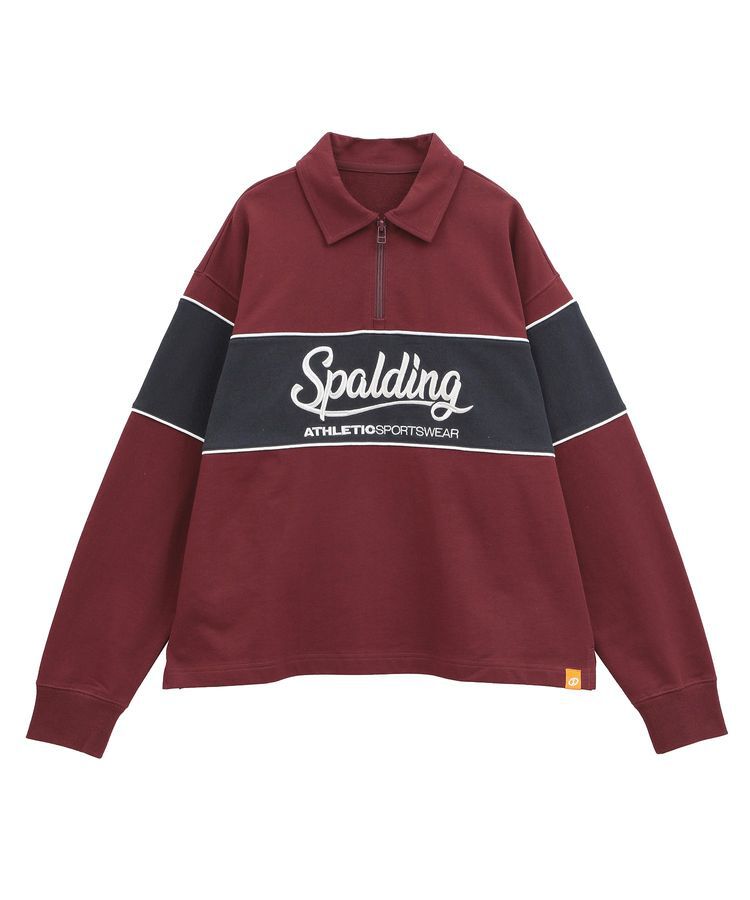 Green Parks「SPALDING別注 ハーフZIPスウェット」|スウェット・ジャージ|