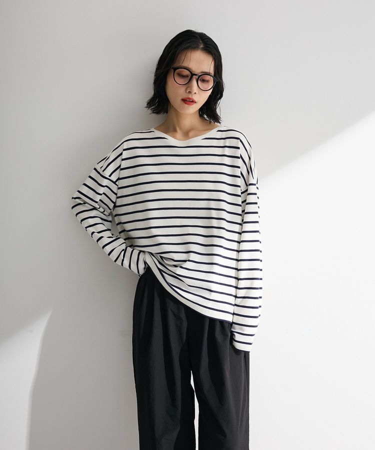 Green Parks「サイドタックプルオーバー」|Tシャツ・カットソー|